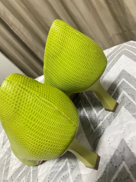 Scarpan verde limão Comfort - Foto 3