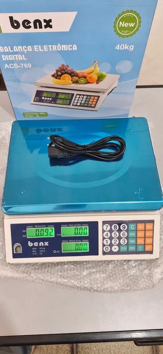 Balança comercial digital 40kg benx