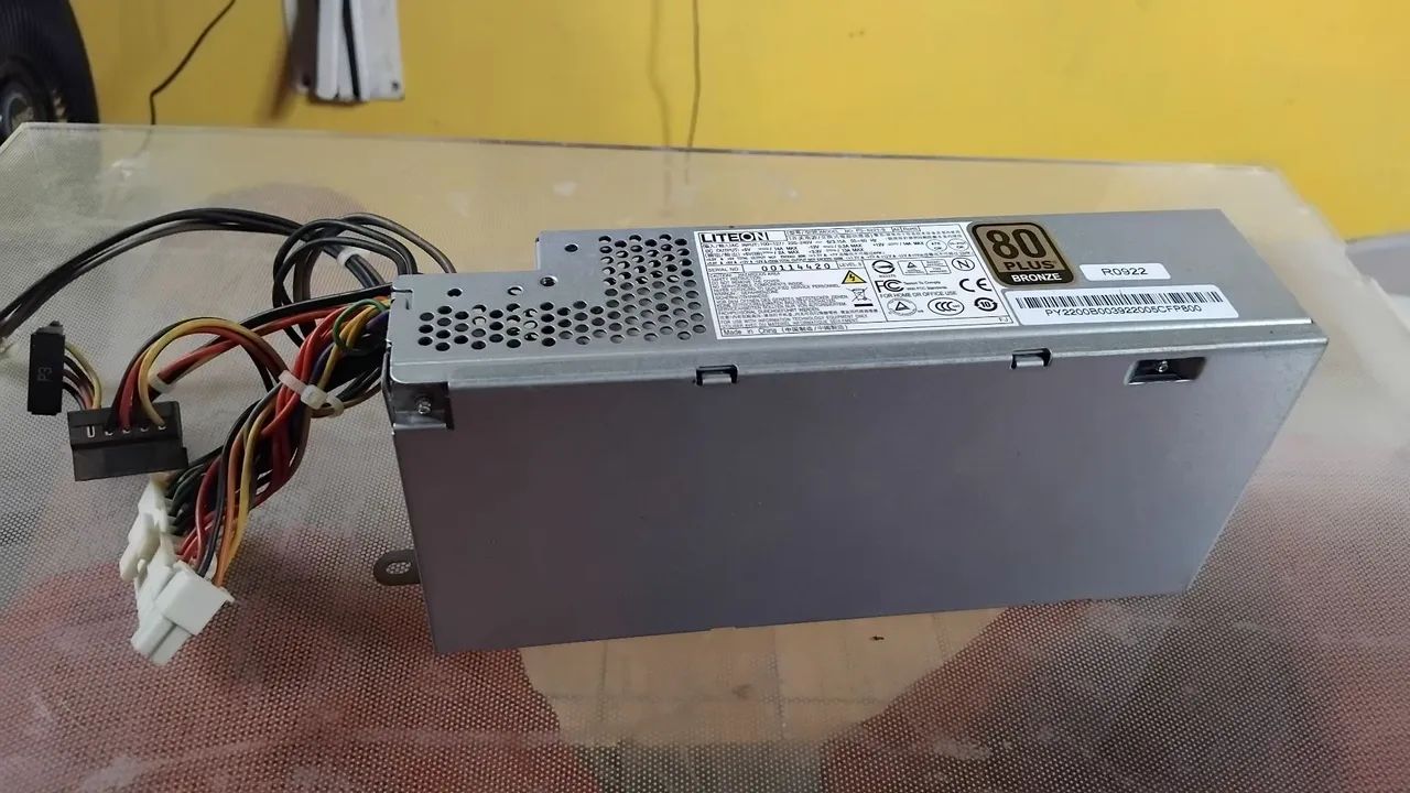 Fonte de Alimentação Liteon 80 Plus Bronze