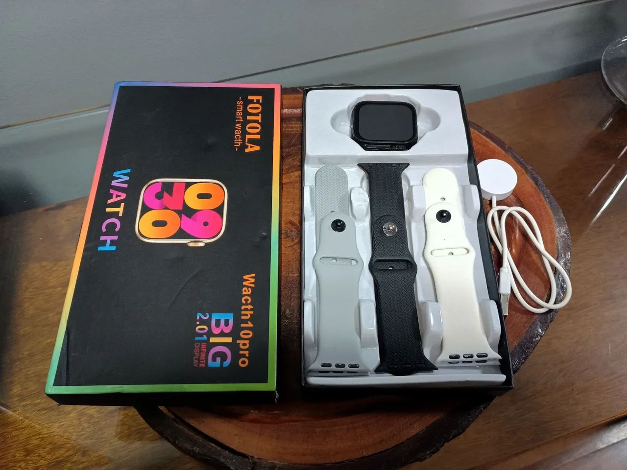 Relógio Smartwatch 45mm, preto - Foto 4