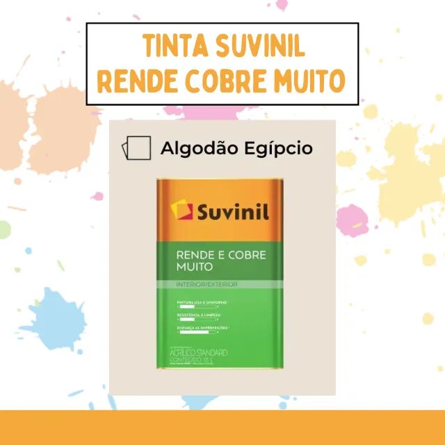 Tinta Suvinil Algodão Egípcio