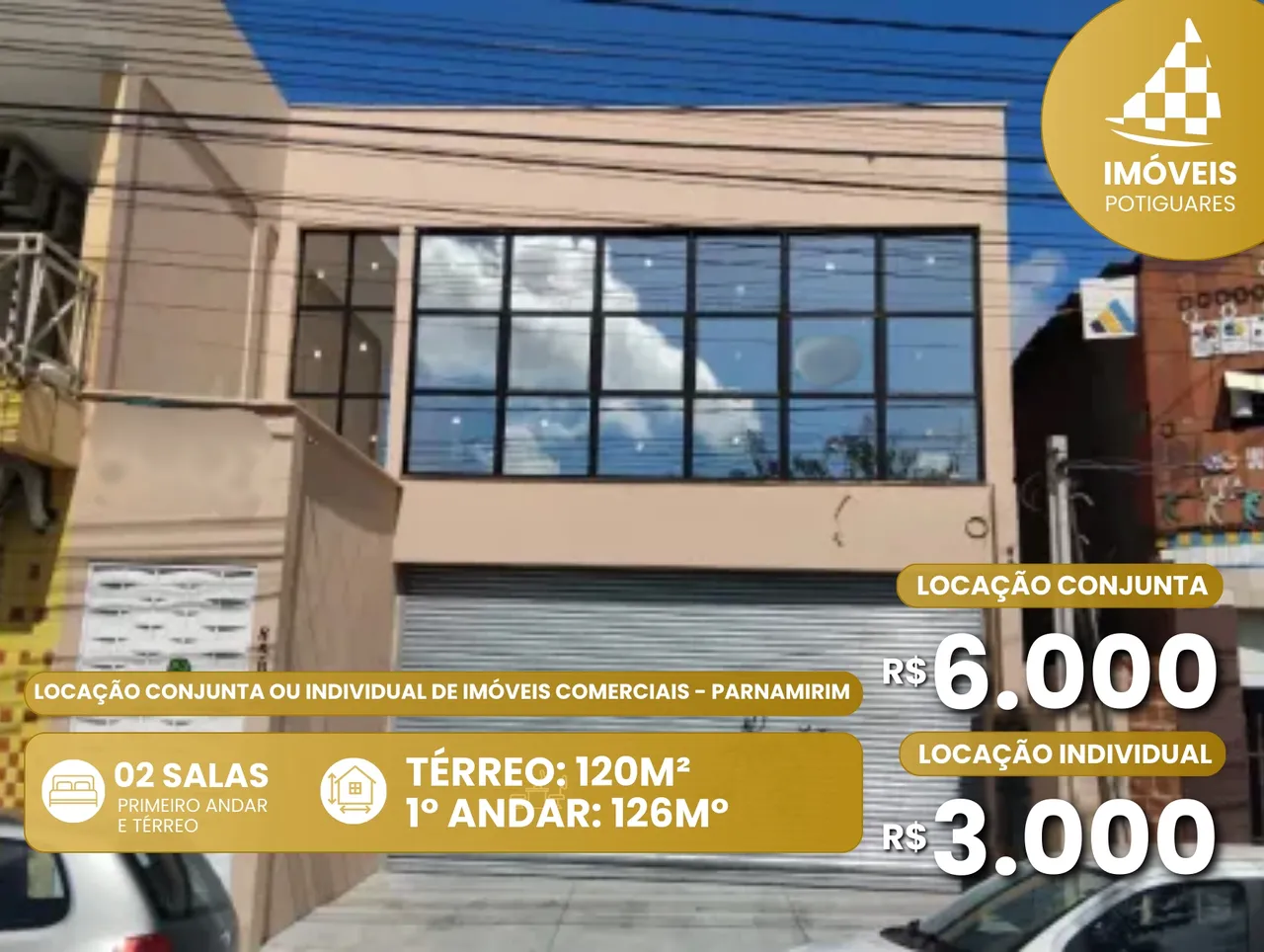 Alugam-se Duas Lojas, Centro - Parnamirim - RN