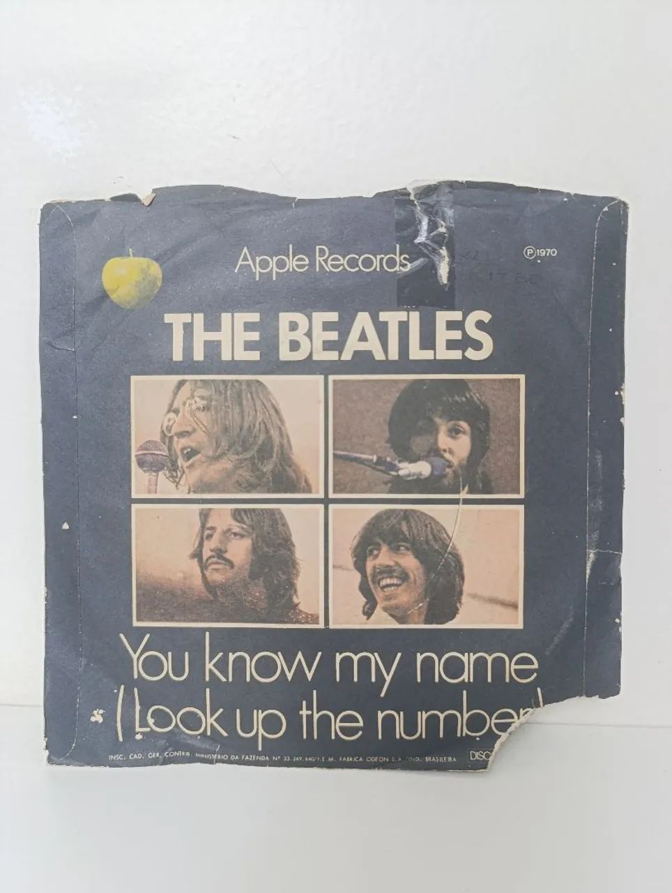LP Beatles - Disco de vinil compacto Let it be/ You Know My Name  - Foto 2