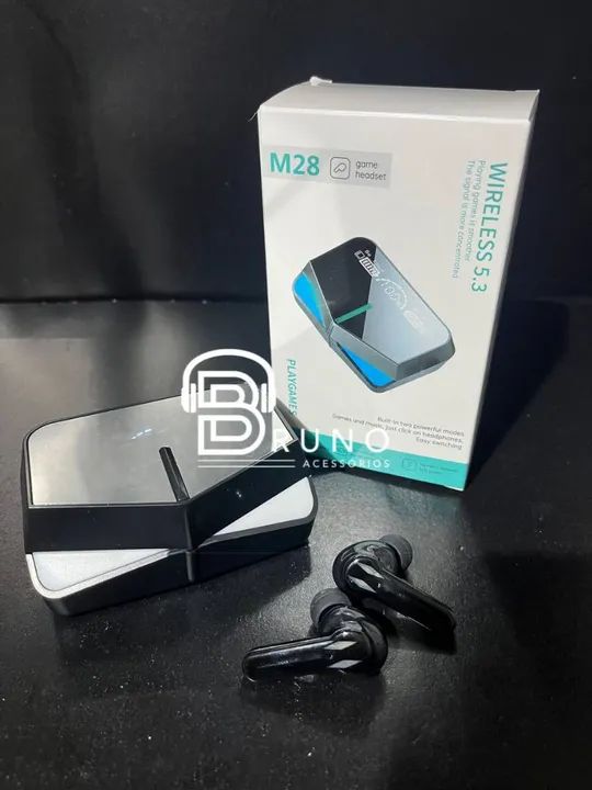 Fone de Ouvido Bluetooth Wireless 5.3 com Microfone - Foto 2