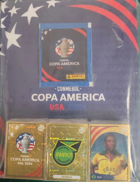 Álbum Copa América Conmebol 2024 - USA - Capa Dura - Completo - Figurinhas Soltas. - Foto 2