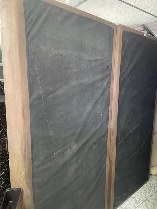CAMA BOX E COLCHÃO KING IMPECÁVEL  - Foto 4