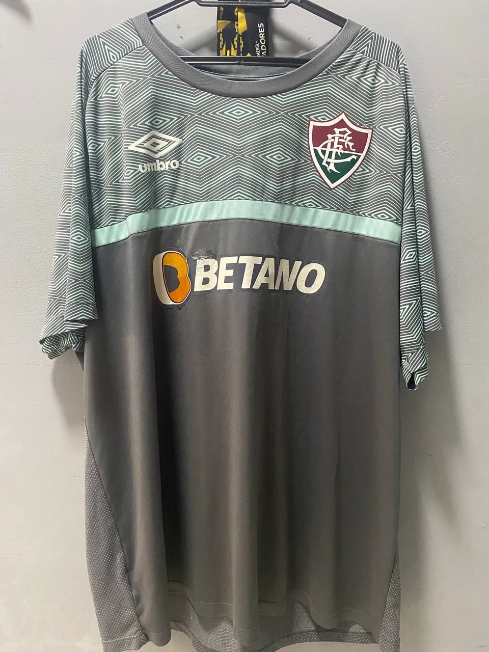 Camisa Fluminense cinza rara - treino goleiro 