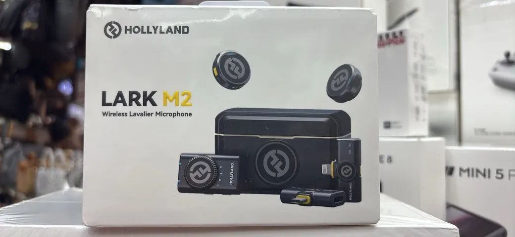 Hollyland Lark M2 - Combo | Novo Lacrado | Áudio Profissional