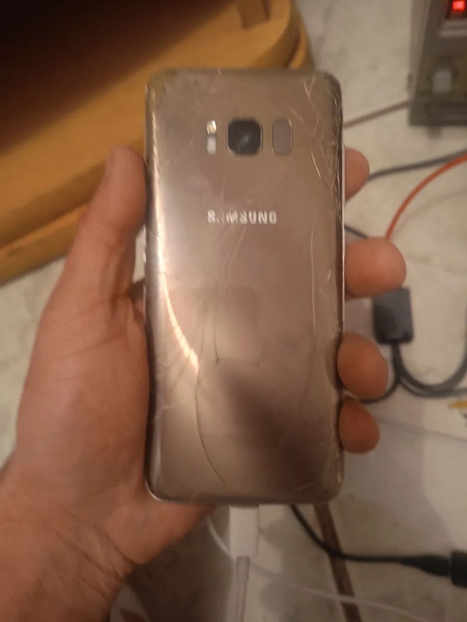 Samsung S8 plus peças ou conserto - Foto 3