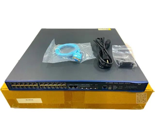 Switch Hp A3600 Series Jg301b 24p Poe 10/100 - 2portas Giga *Aceito Troca