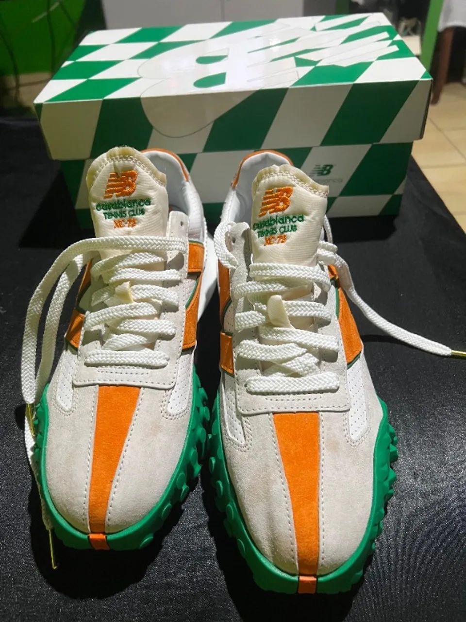 Tênis New Balance x Casablanca XC-72 - Edição Limitada, Top de