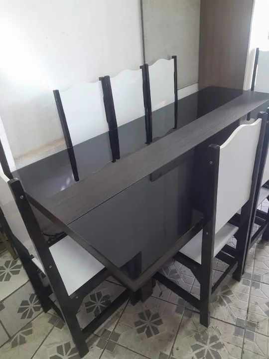 CONJUNTO DE MESA, C/ 8 CADEIRAS  - Foto 4
