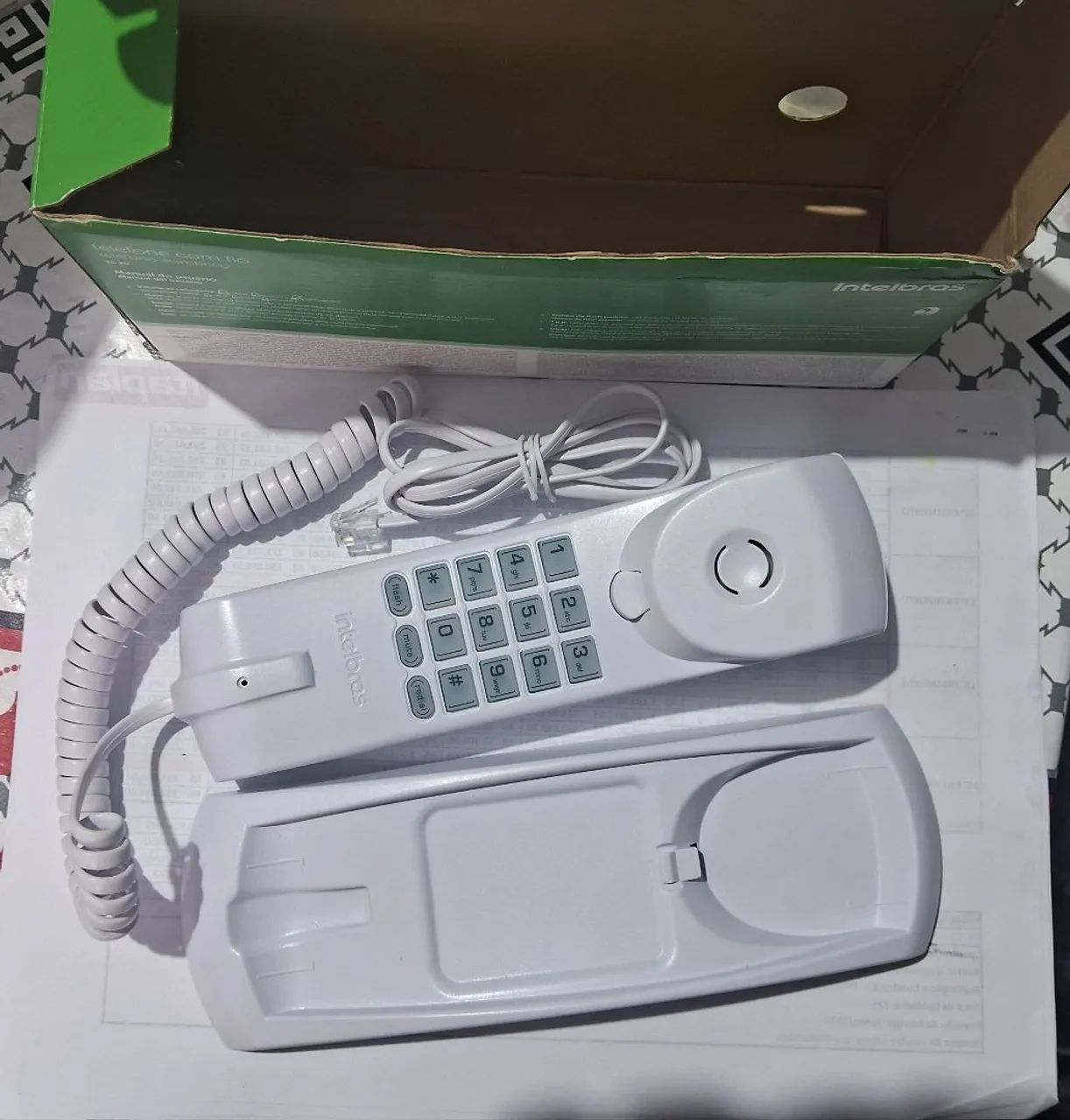 Telefone com Fio Intelbras TC20 - Novo na Caixa - Foto 3