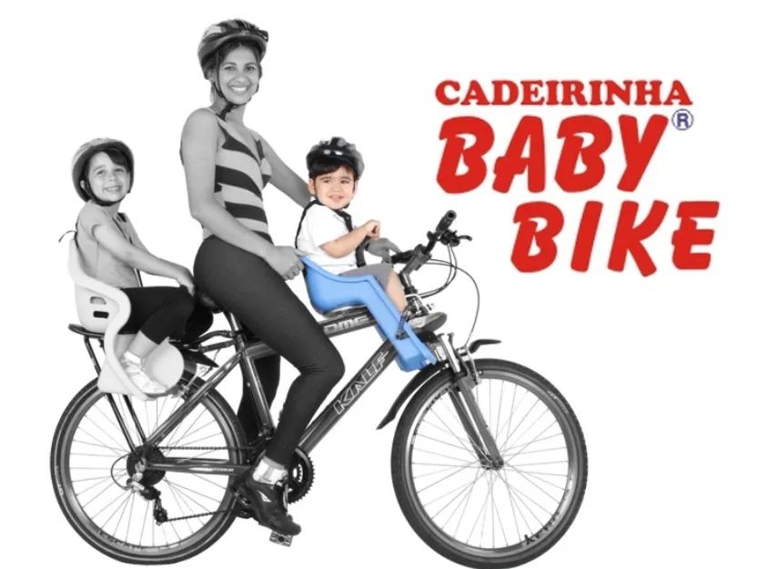Cadeirinha infantil para bicicleta (frontal) - Foto 3