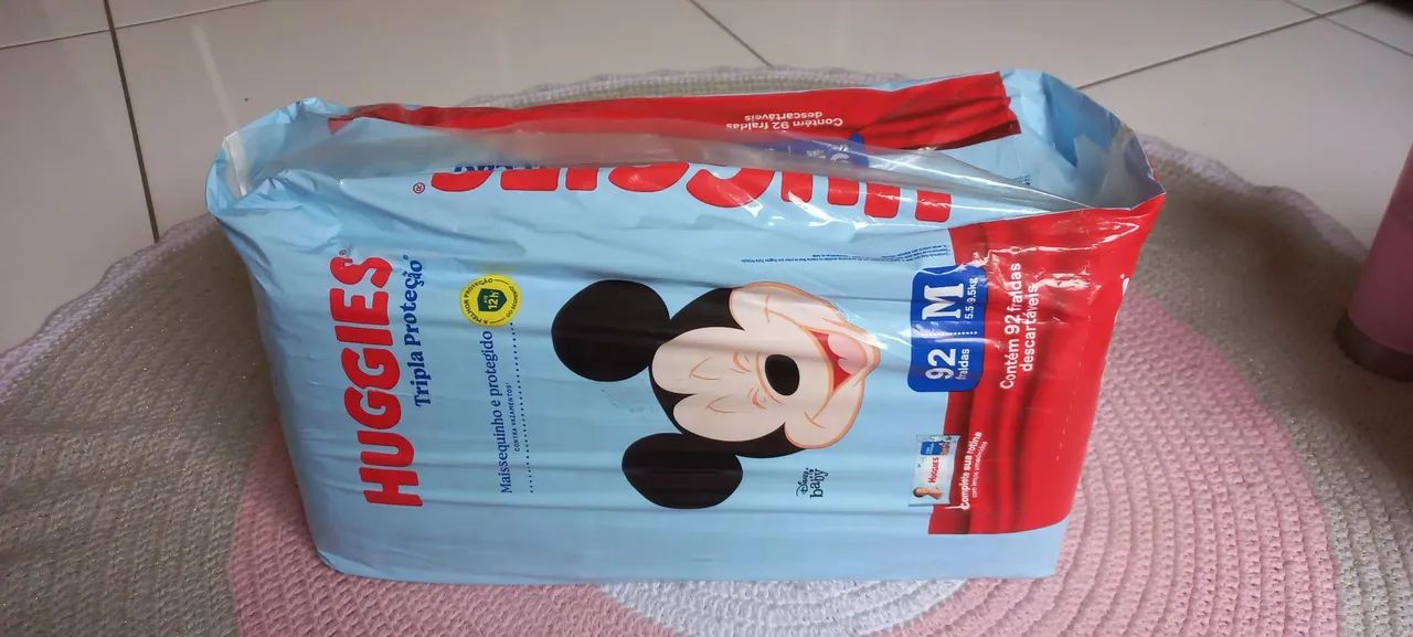 FRALDA HUGGIES M 92 UND - Foto 2