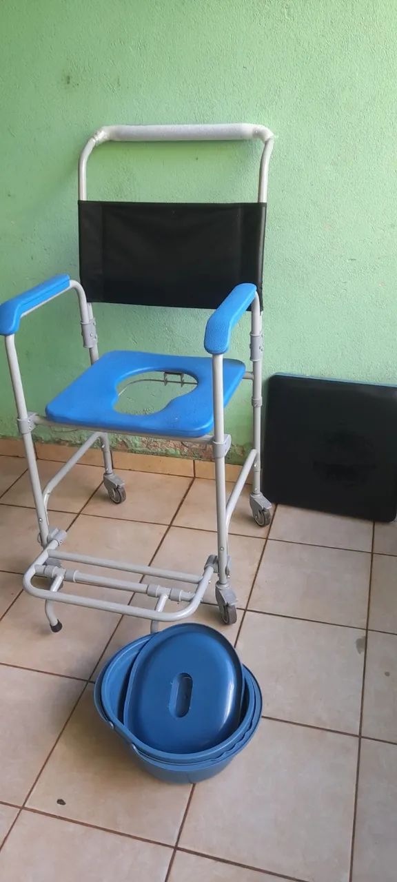 Cadeira De Banho Alumínio 