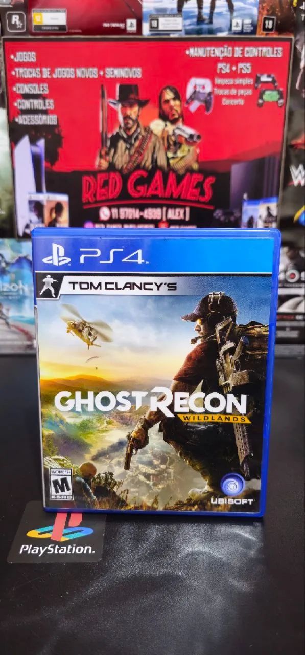 Jogo Ghost Recon Wildlands PS4