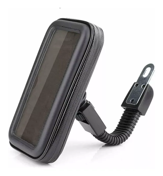 Suporte Para Celular Impermeável Gps Retrovisor Moto 6,5 Polegada