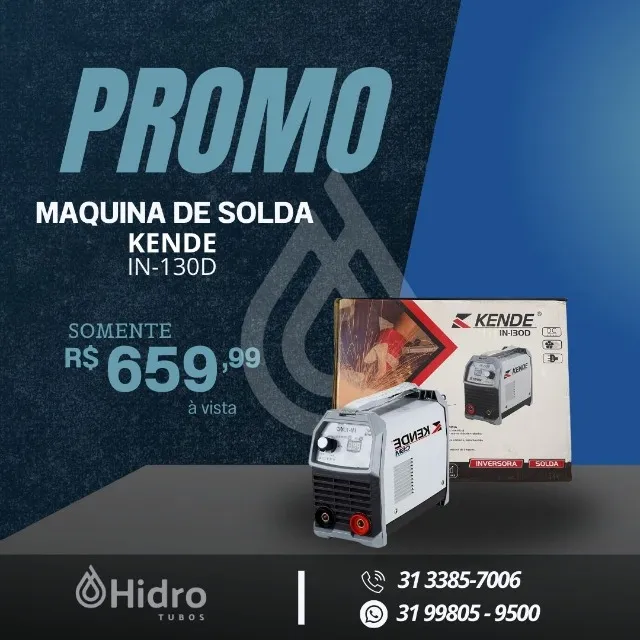 MAQUINA DE SOLDA KENDE IN-130D