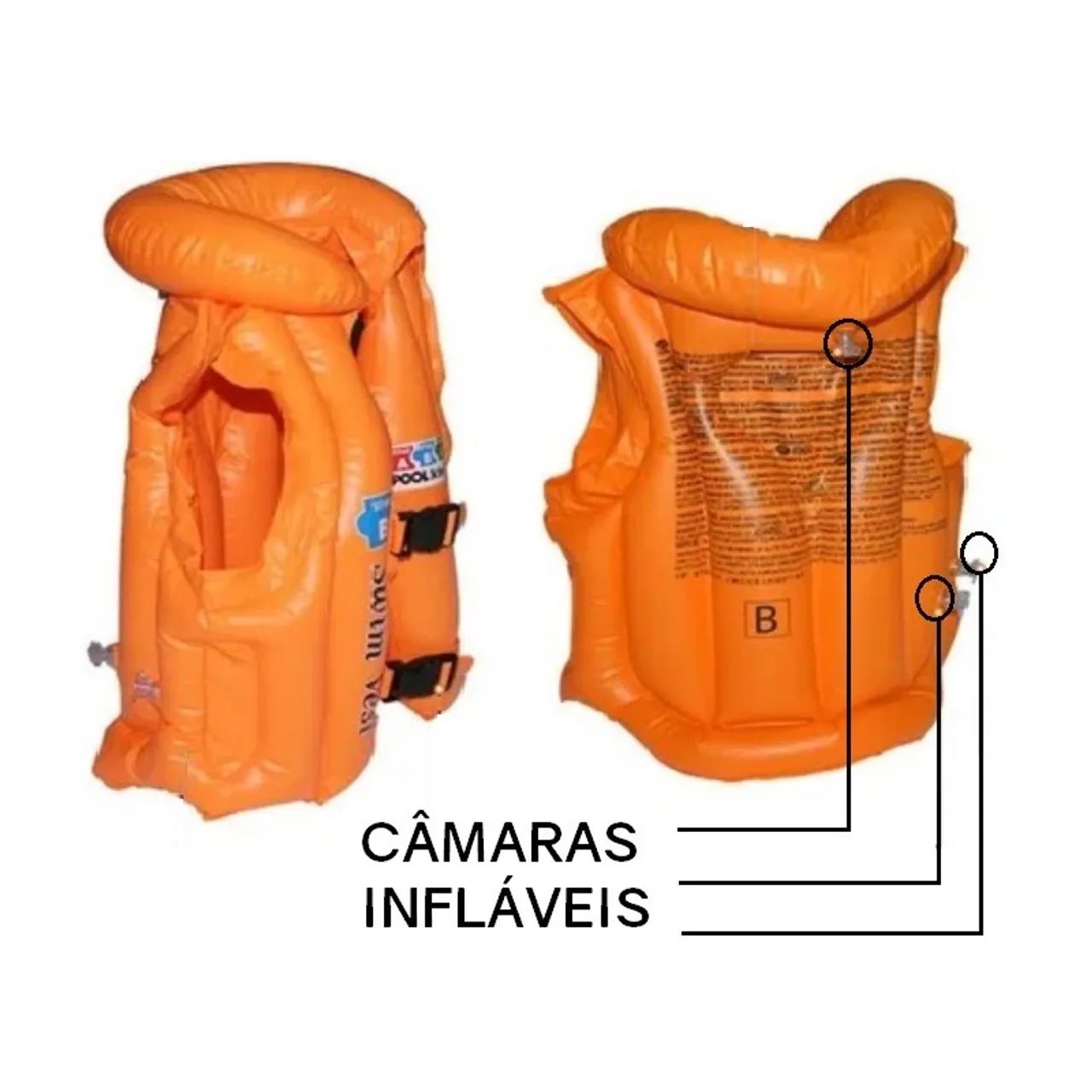 Colete inflável infantil - NOVO - Foto 4