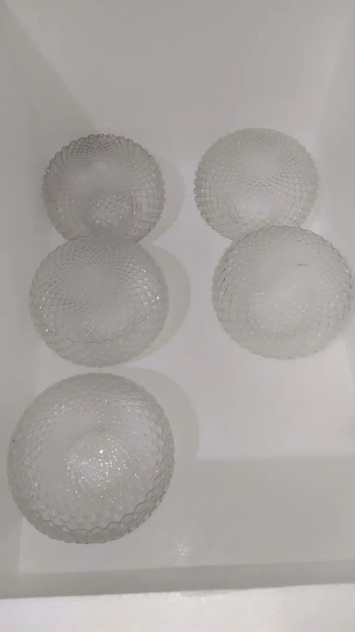 Plafon de vidro antigo vários modelos e tamanhos  - Foto 4