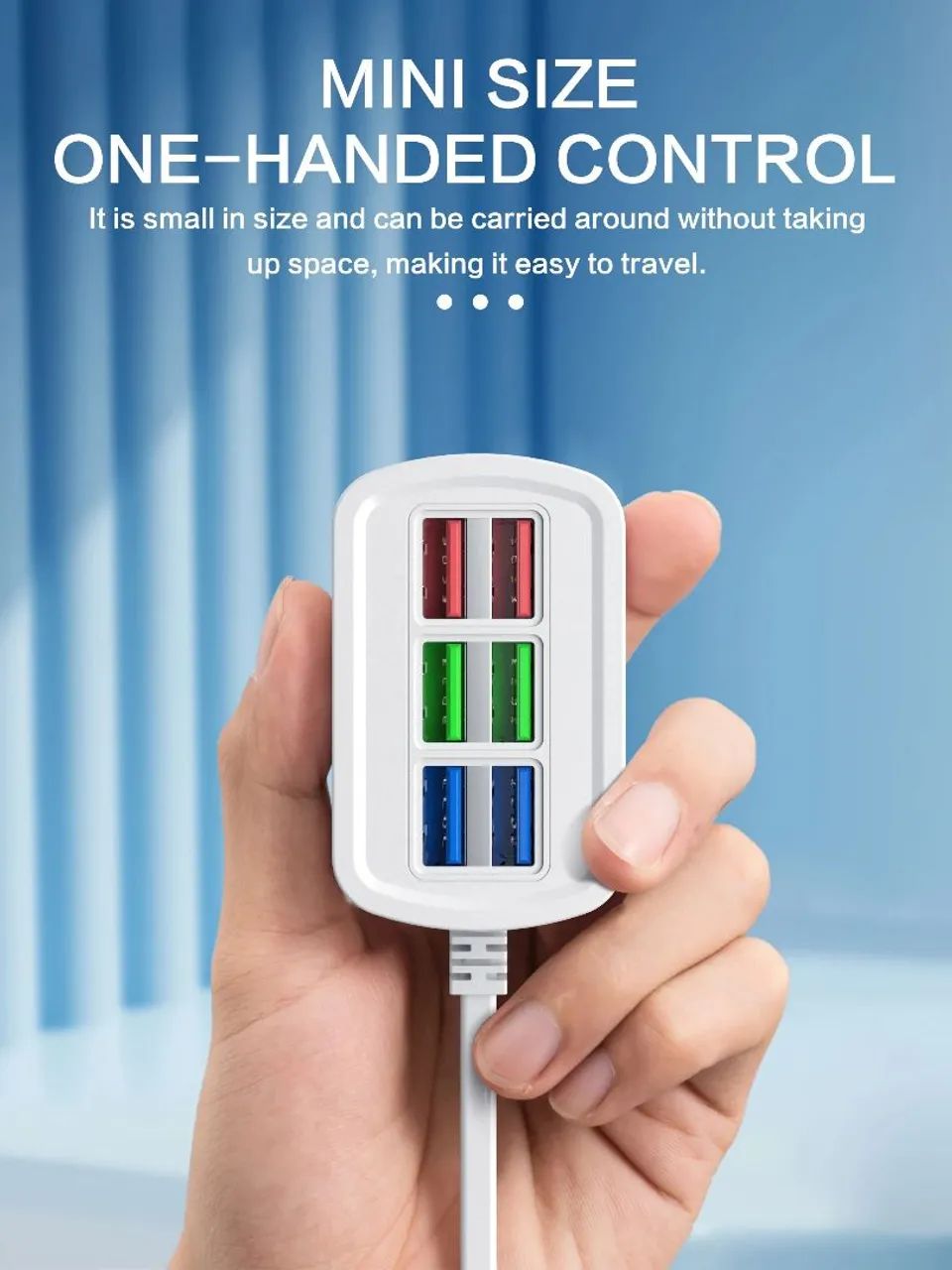 Carregador USB com 6 portas - Foto 4