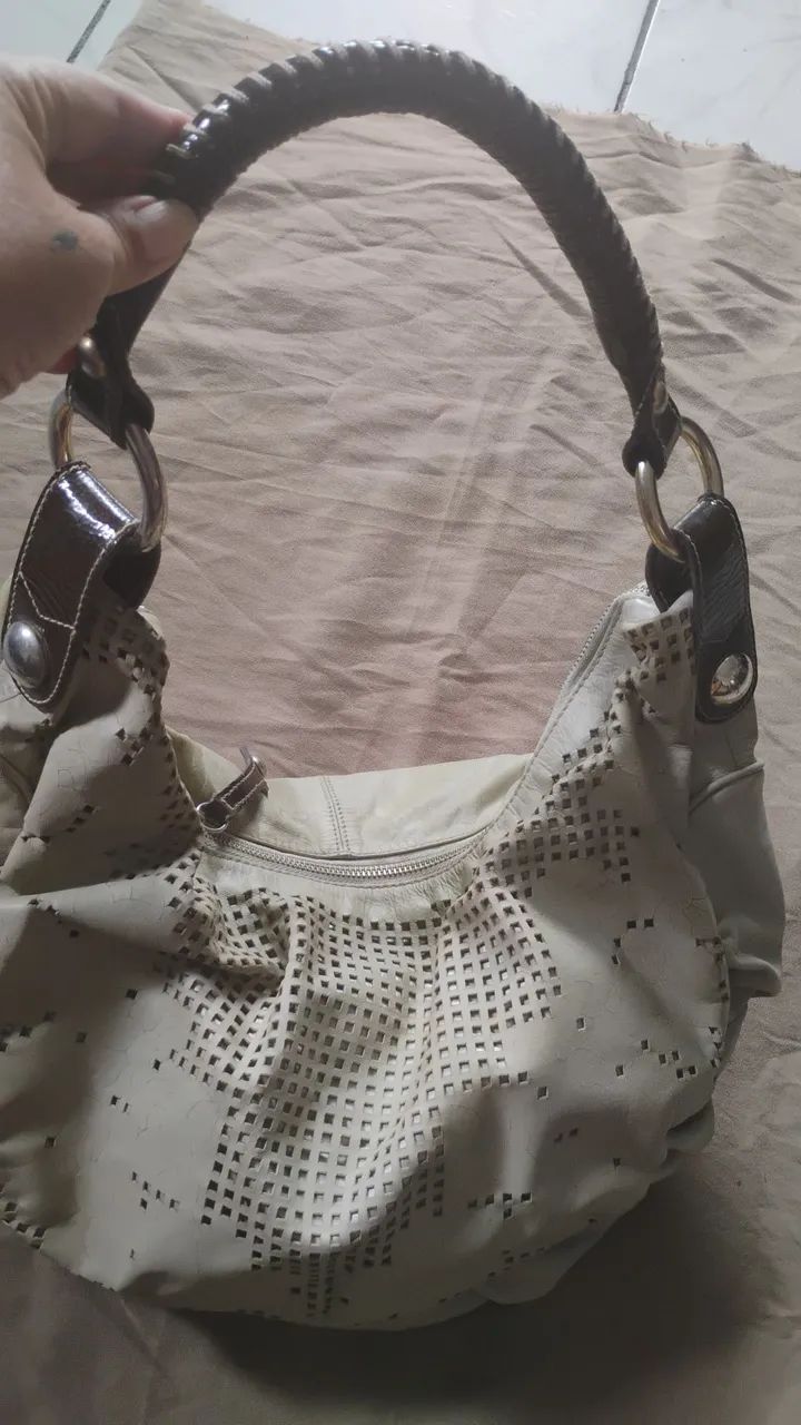 Bolsa em couro legítimo  - Foto 3