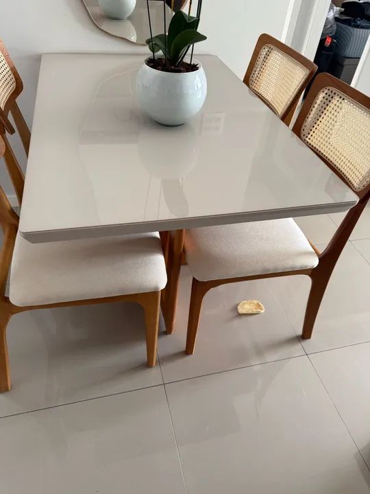 Mesa Tampo de Vidro (somente mesa)