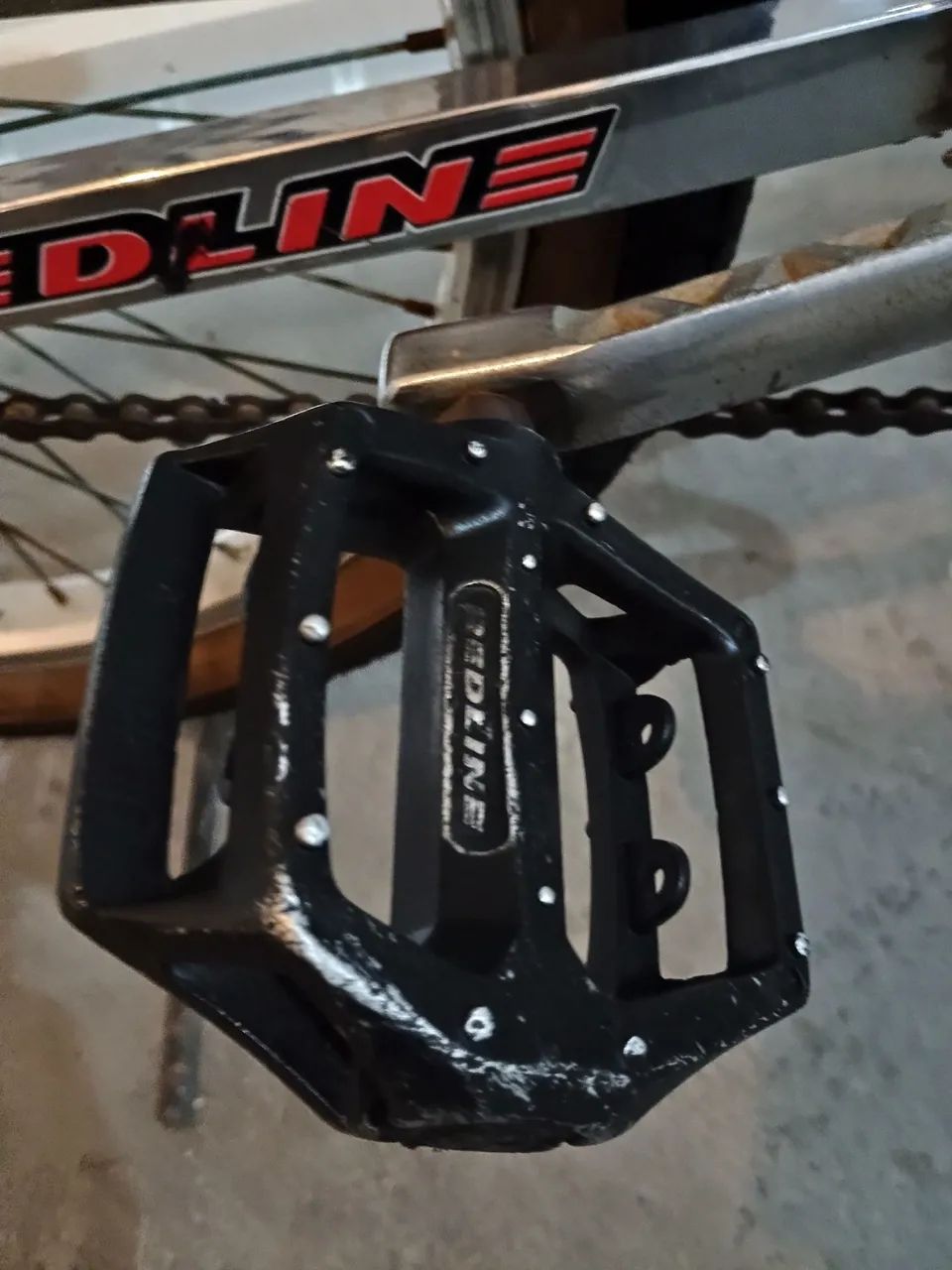 Bicicleta Redline Anos 90 Antiga Red LINE de Colecionador