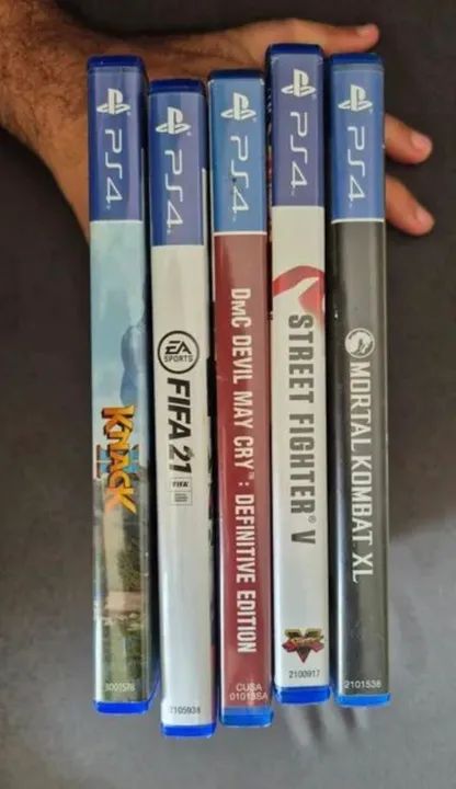 jogos PS4 - Diversos Títulos e VALORES
