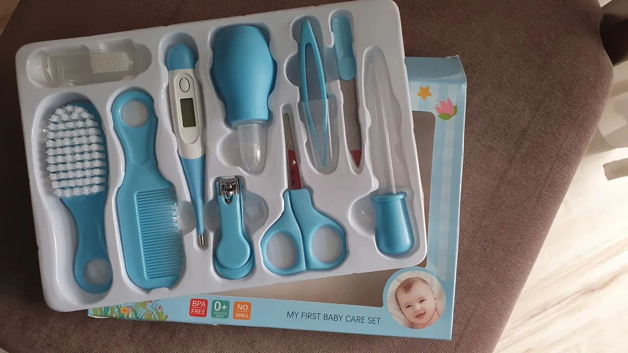 Kit de higiene para bebê - 10 peças - Foto 2