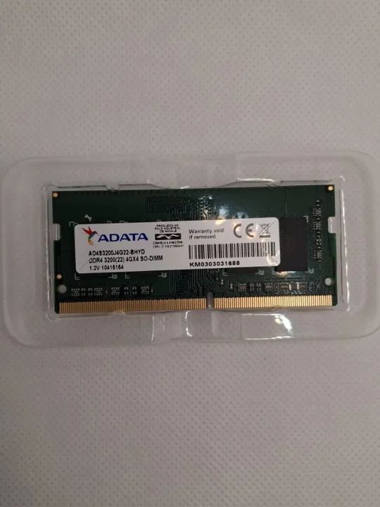 Memória ram 4gb ddr4 3200mhz adata - Foto 3