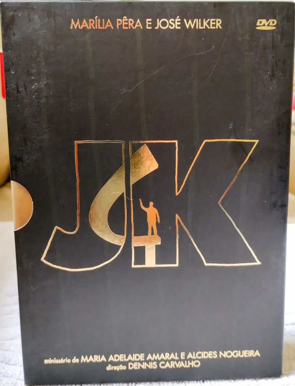 DVD Box JK - Minissérie completa, 5 DVDs Novo e Lacrado com Marília Pêra e José Wilker