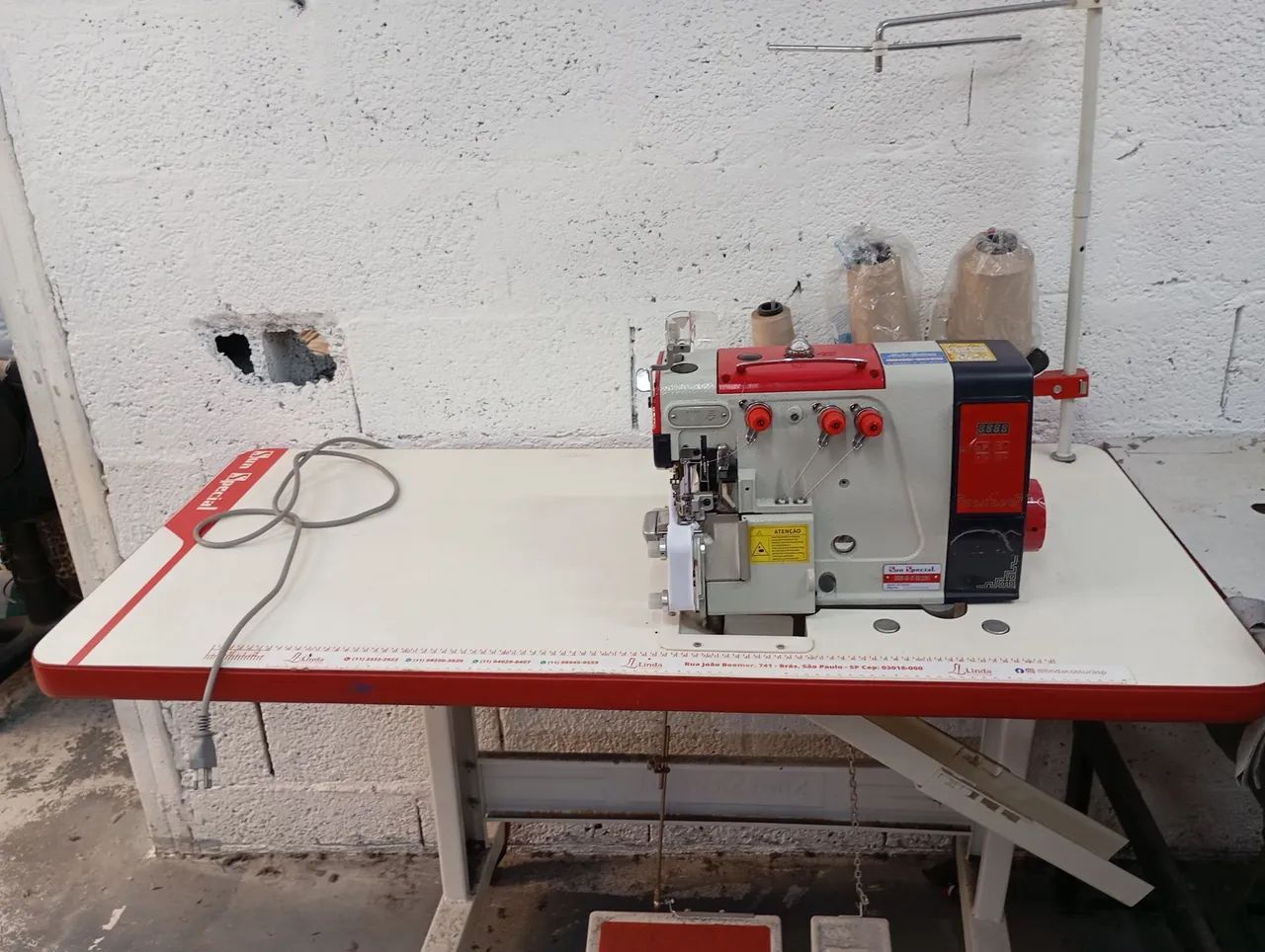 Overloque cilíndrica para gola careca - Foto 3