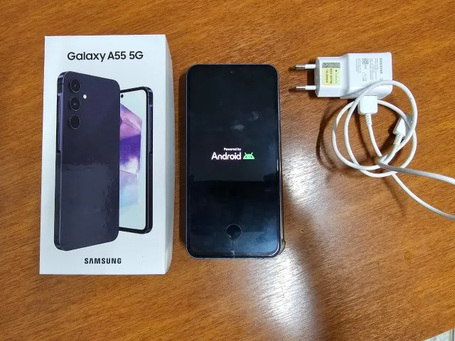 Samsung Galaxy A55 5g 256gb Gb Azul-escuro 8gb Ram Azul (Usado)