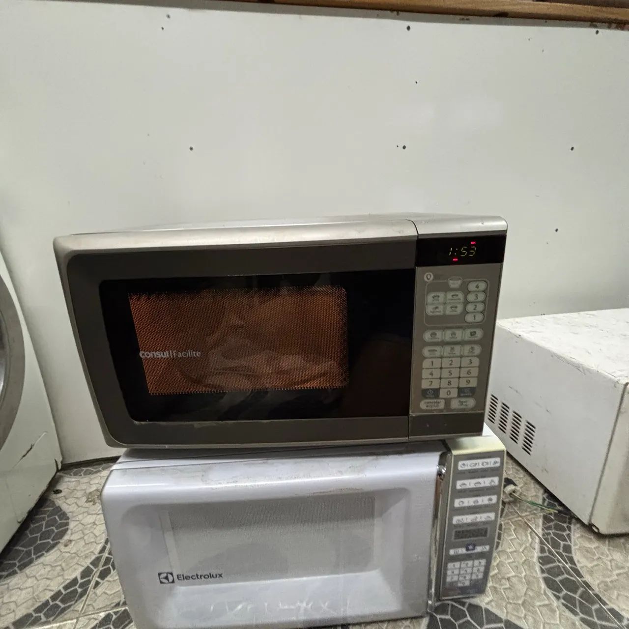 Microondas Consul facilite Prata 25L