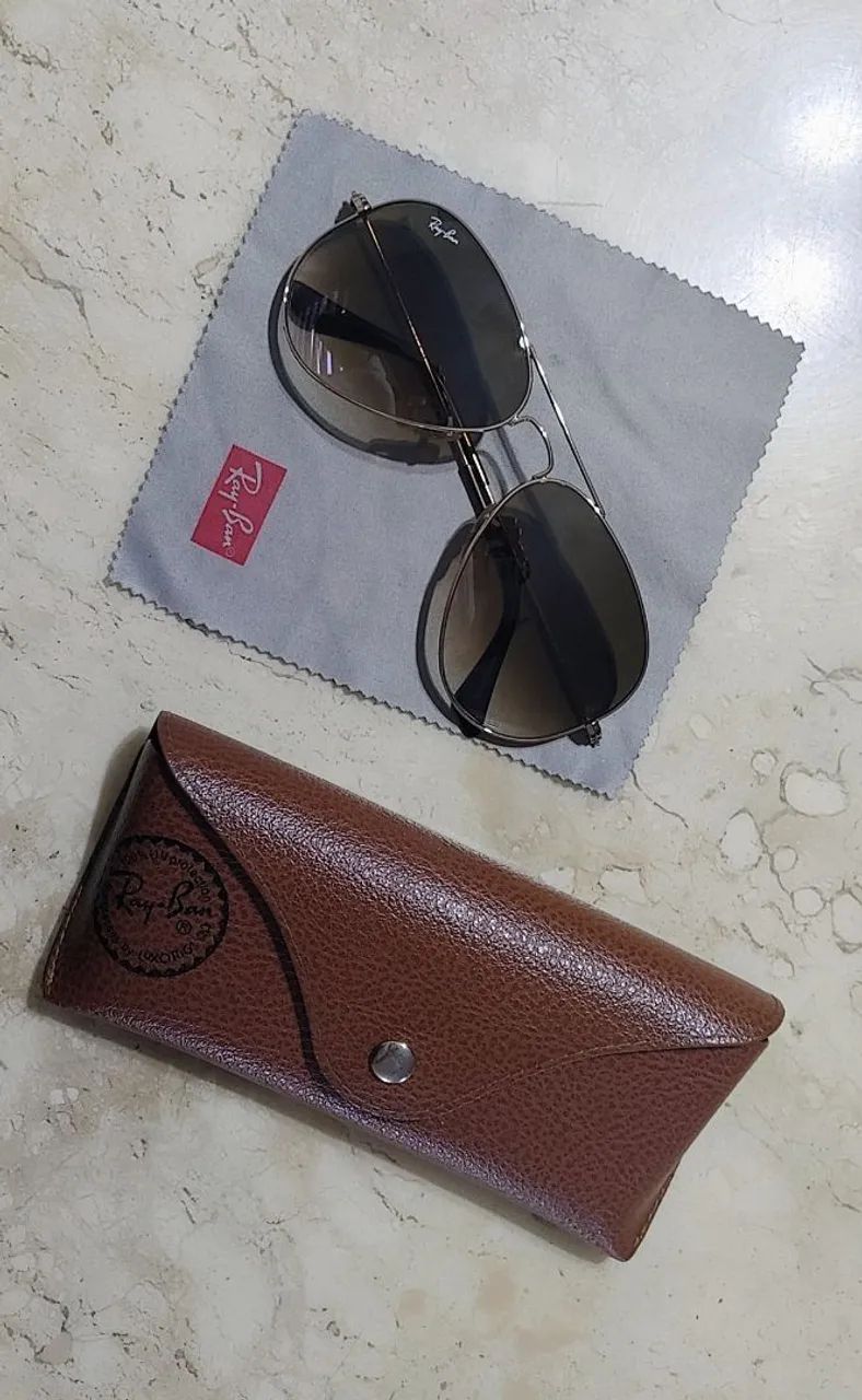 RAY-BAN Aviator Gradient ORIGINAL! Unissex, em perfeito estado! - Foto 4