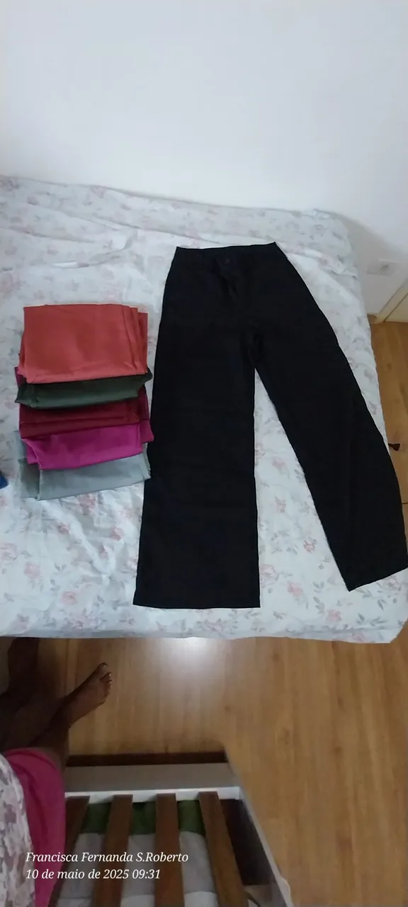 Calça alfaiataria pantalona