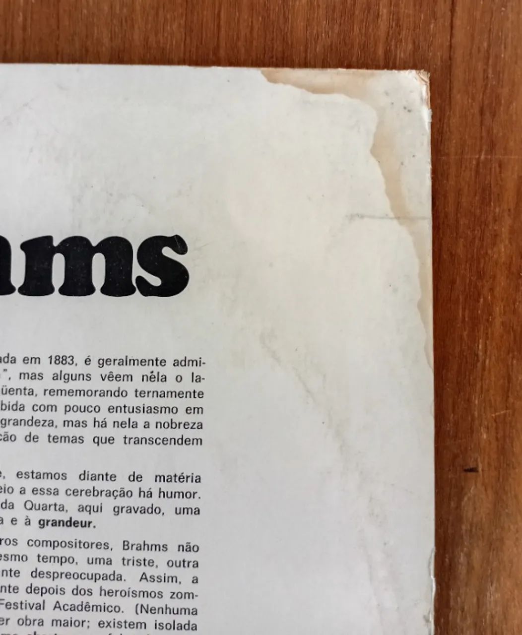 DISCO DE VINIL BEST OF BRAHMS - Foto 5