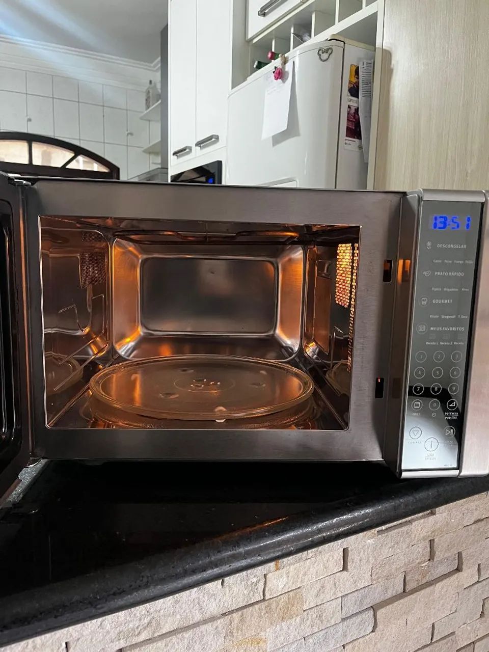 Micro-ondas Electrolux 31Litros - Inox 110v - Foto 3