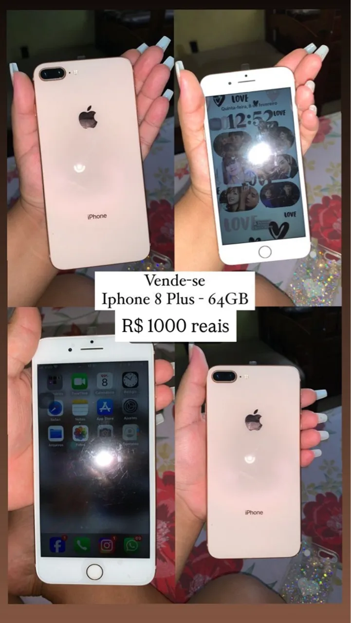 Iphone 8 plus 64GB