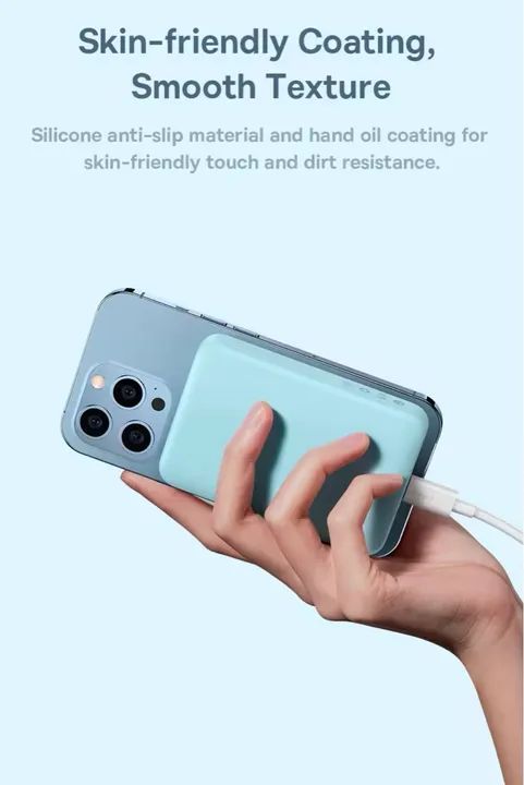 Carregador MagSafe Baseus 20W 10000mAh - Foto 4