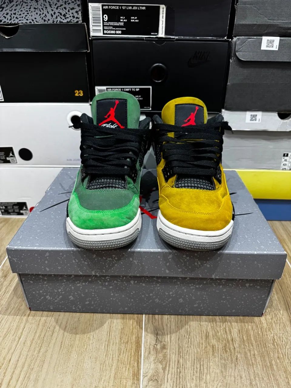 Air Jordan 4 CUSTOM original tam (41)  - Foto 3