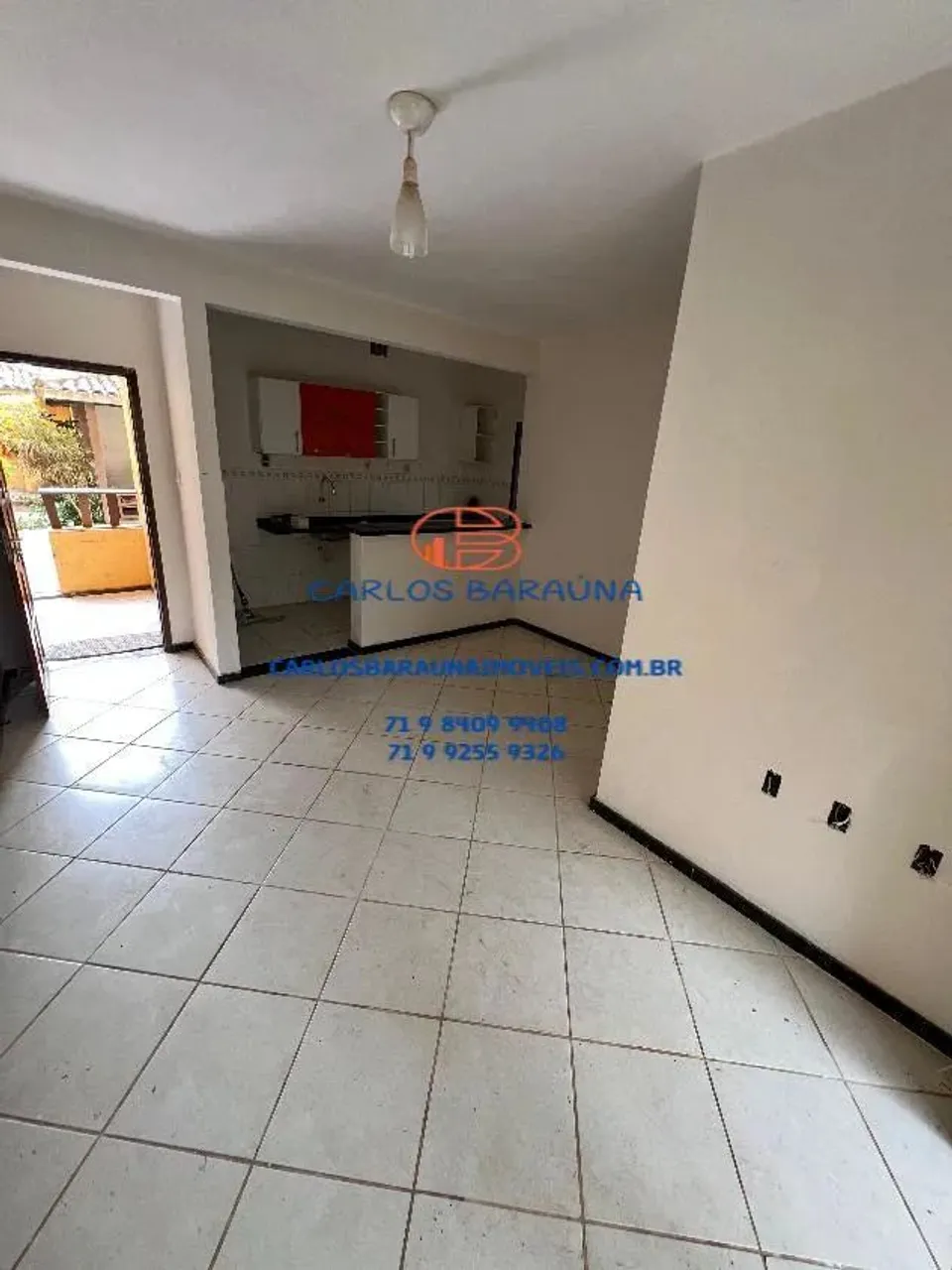 Apartamento 2/4 térreo com quintal em vc domínio com piscina frente mar stella maris