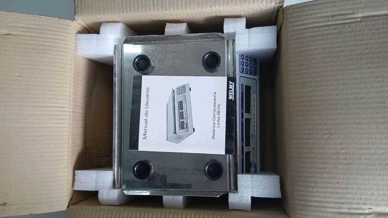 Balança Eletrônica Comercial Welmy BCW 6/15/30 kg - Nova na Caixa 