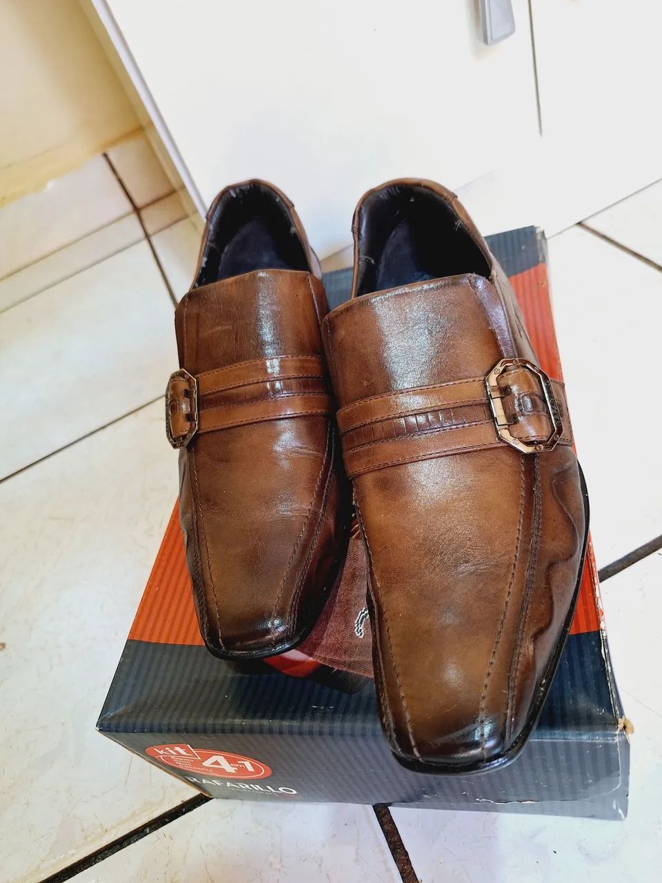 Sapatos Sociais Rafarillo Marrom - Foto 3