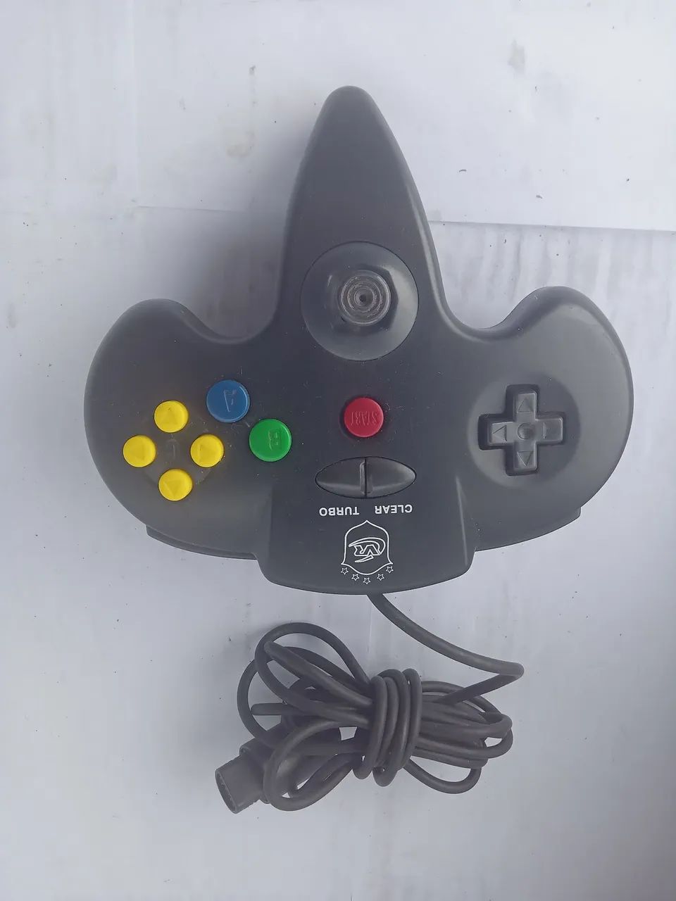 Controle N64 - Preto de epoca