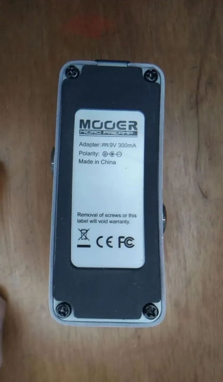 Pedal Preamp Mooer 005 Brown Sound (com defeito) - Foto 4