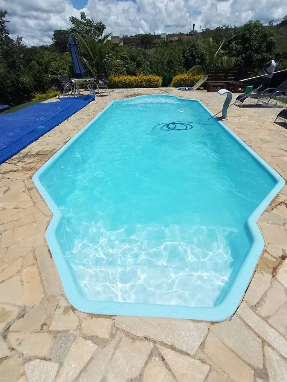 Piscina 10 metros super espaçosa promoção 