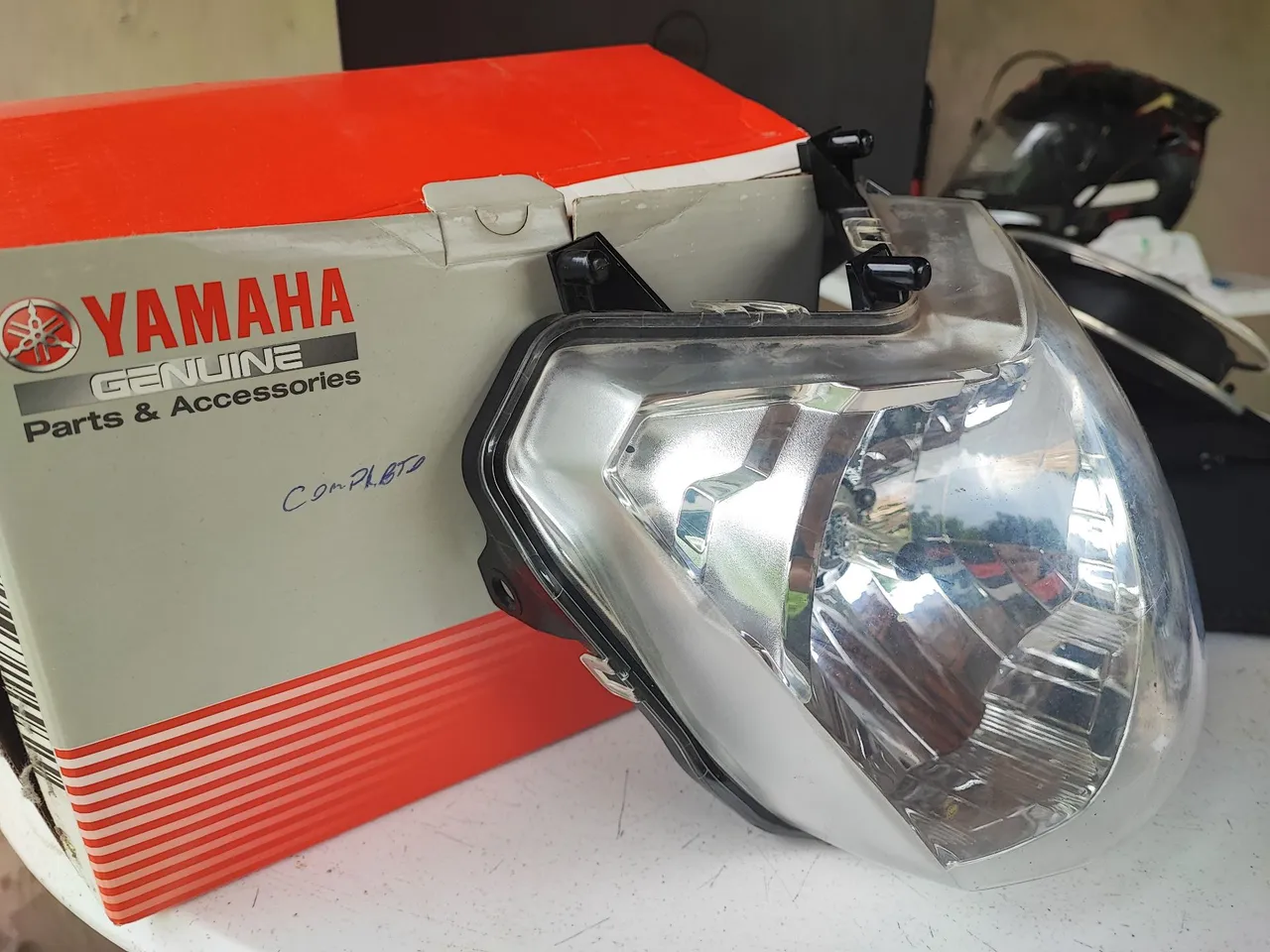 BLOCO ÓPTICO FAROL YS FAZER 150 ORIGINAL YAMAHA